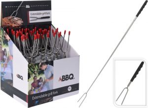 Teleskopická vidlice na opékání, maximální délka 85cm