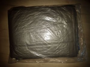 PLACHTA NEPROMOKAVÁ 4X5 M STŘÍBRNÁ 100G/M2