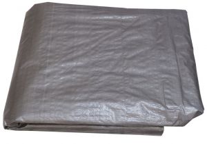 PLACHTA NEPROMOKAVÁ 4X5 M STŘÍBRNÁ 100G/M2