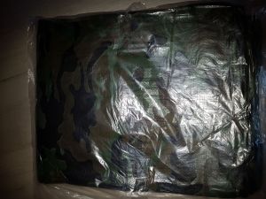 Plachta nepromokavá maskovací 4x6 m (80 g/m2)