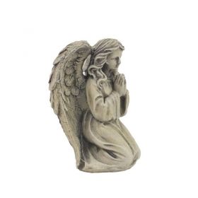 Dekorace anděl na hrob 12x9,5 cm