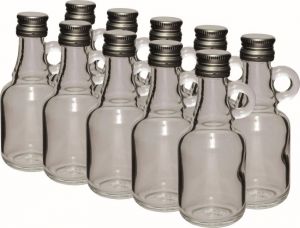 Láhev 40 ml s uzávěrem, 10 kusů