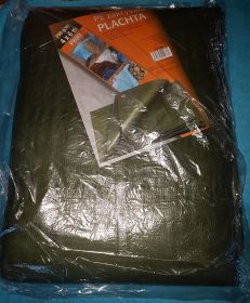 PE plachta zakrývací 4x6m 200g/1m2 zelená