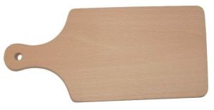 Prkénko kuchyňské 37x17,5x1,5 cm s ručkou buk
