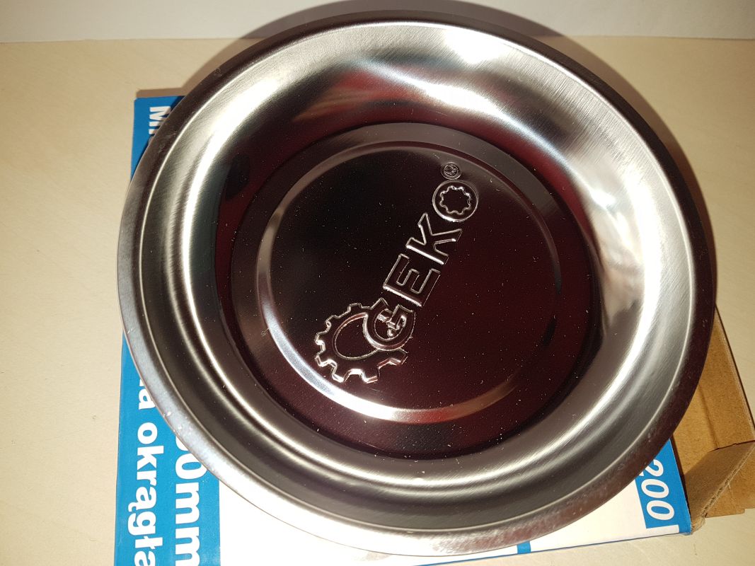Magnetická miska kulatá Geko G03200 150 mm