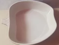 Miska keramická ve tvaru jablka průměr cca 21 cm