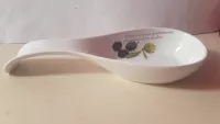 Porcelánová lžíce - olivy délka 26 cm, dekorace či jiné využití