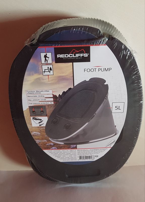 Pumpa nafukovací nožní 5 l