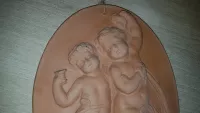 Andělíčkové na pověšení 35x25 cm