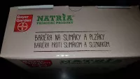 NATRIA 1,5kg Bariéra na slimáky a plzáky-výprodej