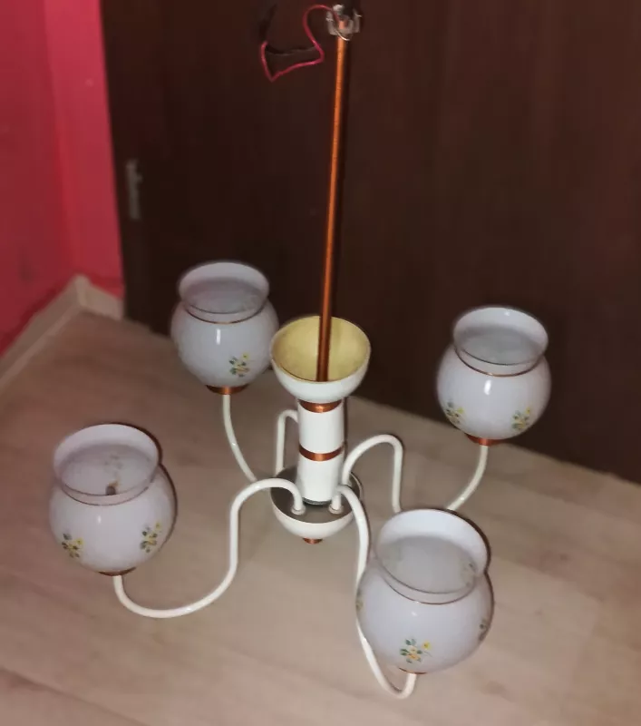 Retro lustr - 4 ramena-bazarové zboží