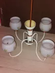 Retro lustr - 4 ramena-bazarové zboží
