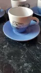 Sada snídaňová 6 hrnků a 6 talířků bez označení, 125 ml