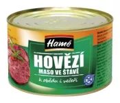 Hamé hovězí ve vlastní šťávě 400g