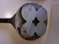 Hliníkový lívanečník ALUSPOR Československo průměr 18 cm