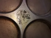 Hliníkový lívanečník ALUSPOR Československo průměr 18 cm