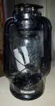 Lampa petrolejová 30 cm černá