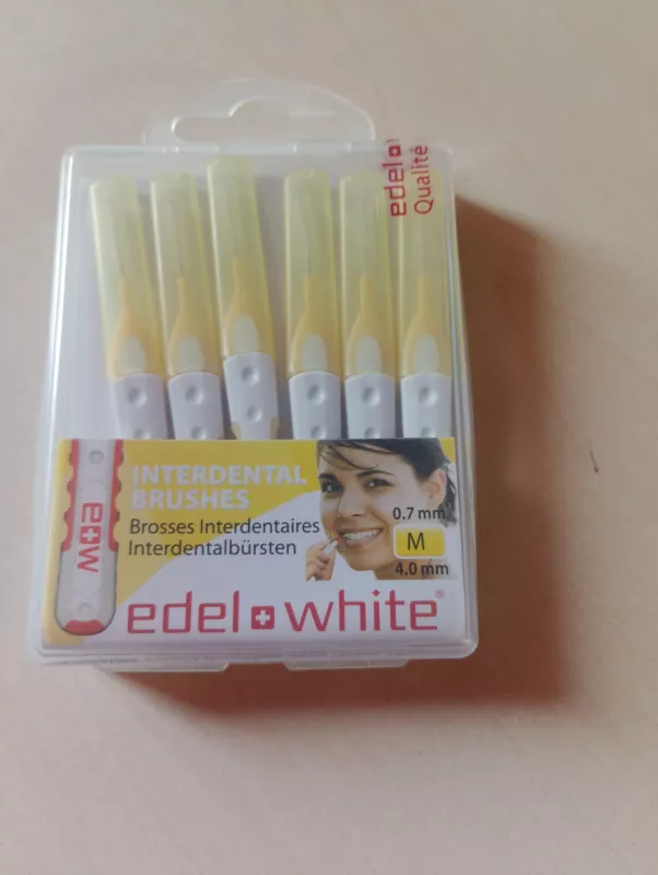 Mezizubní kartáčky ID6 M 0.7/4.0mm žluté - M