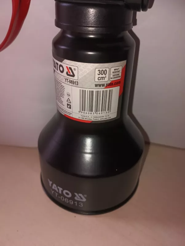 Olejnička s fexibilním hrdlem ocelová 300ml