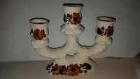 stojánek na tři kónické svíčky výška 15 cm