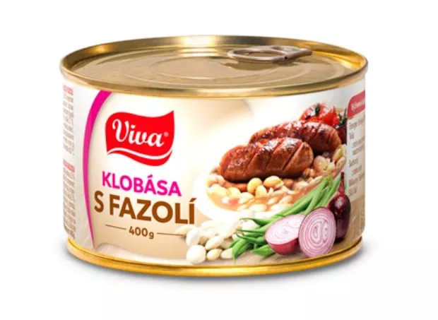 Viva Klobása s fazolí 400 g